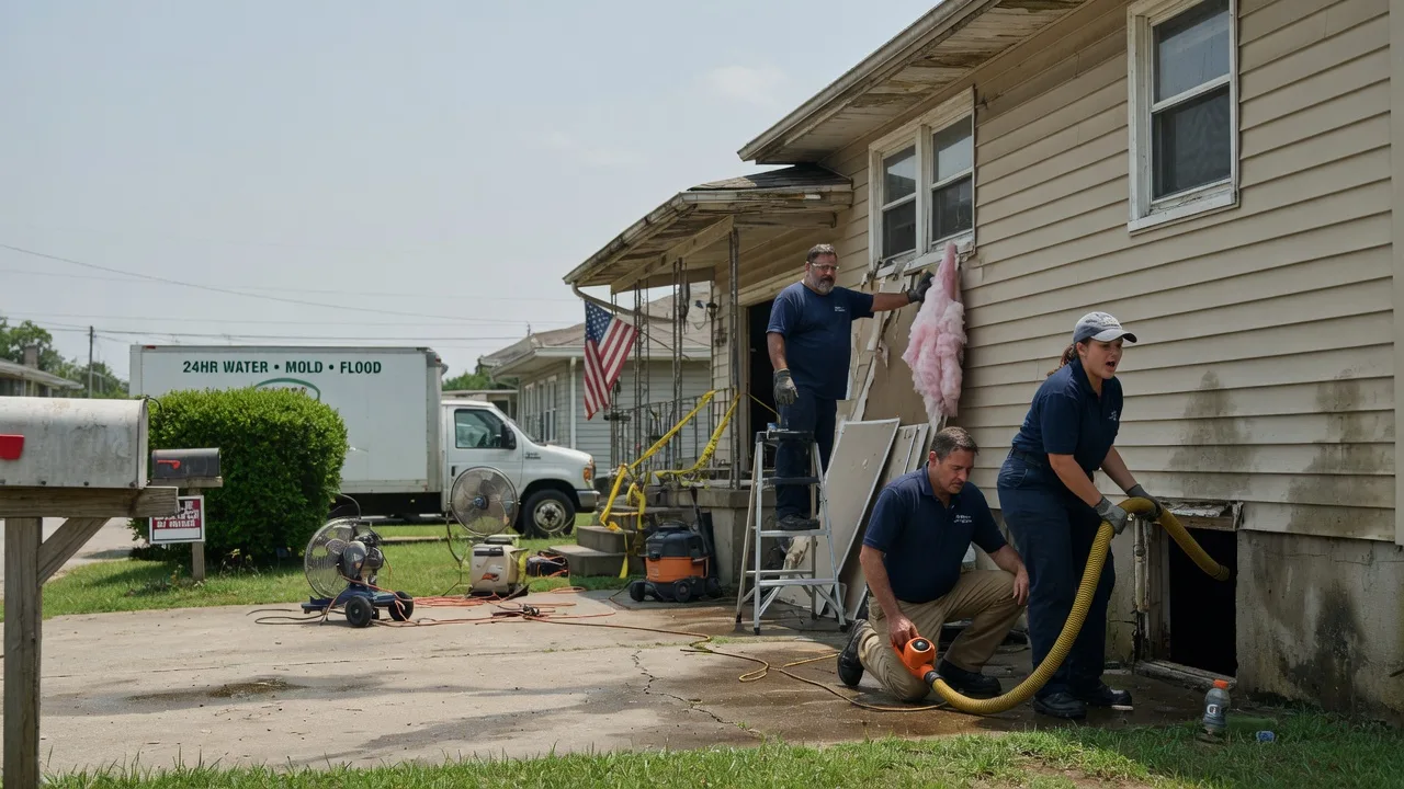 Water Damage Repair in Trout Run, PA near me